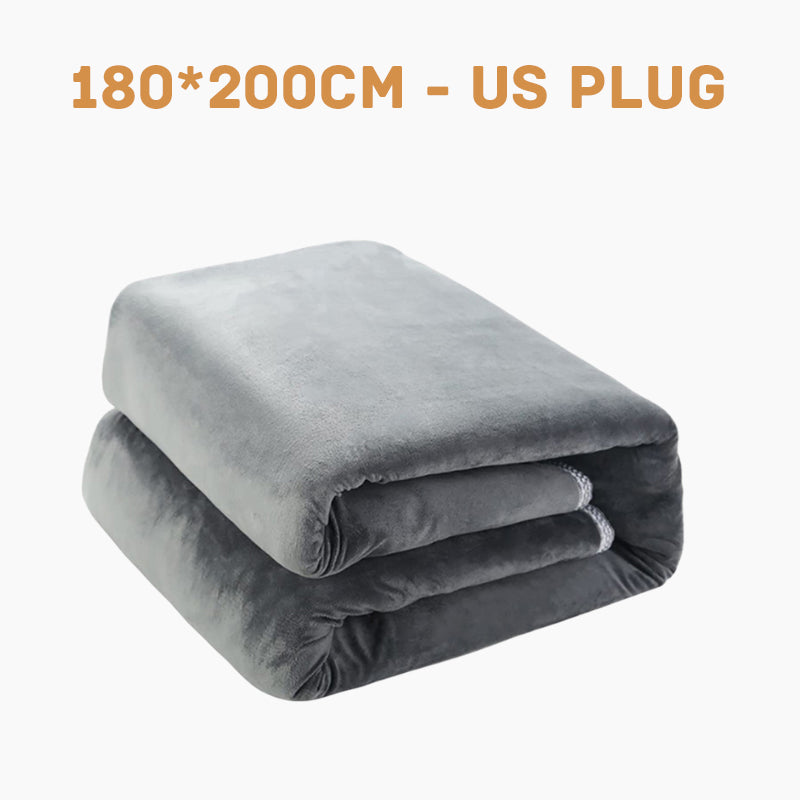 🛏️ 50% DE RÉDUCTION! ✨ Couverture Chauffante Électrique - 6 Niveaux de Chaleur pour un Confort Optimal en Hiver ❄️🔌