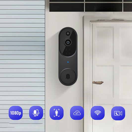 ⏳Spécial à durée limitée⏰Sonnette et Carillon avec Vidéo HD sans Fil pour Maison Intelligente📹