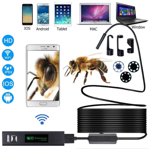 💡🔥 50 % DE RÉDUCTION – Caméra endoscopique douce Magic Wifi 😍✨
