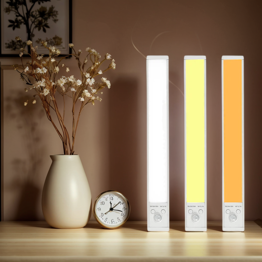 💥50 % de réduction🏆Lampe LED d’armoire intelligente avec détecteur de mouvement