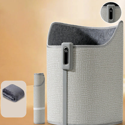 Chauffe-genoux et pieds portable et confortable pour la maison et le bureau