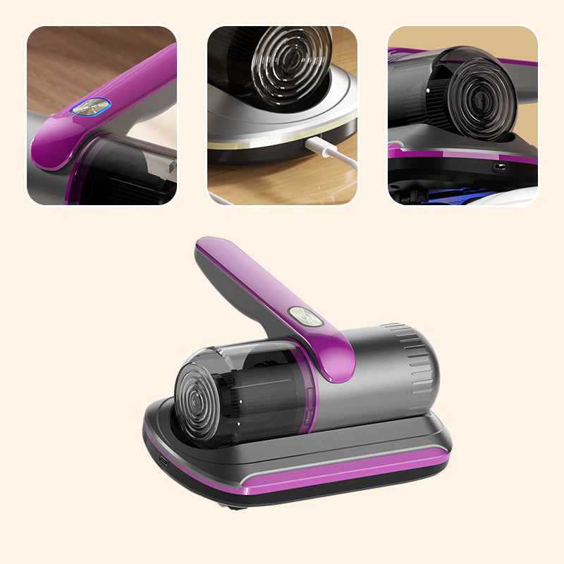 👍👍Aspirateur UV portatif sans fil multifonctionnel et anti-acariens🌿 Testé contre les allergies : 🛏️ L'appareil HF élimine les acariens dans les matelas et les tapis
