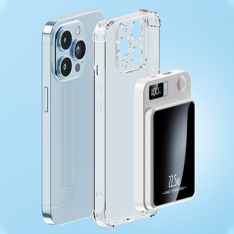 📢50% de réduction！！！📍Batterie Externe Ultra-Fine 22,5 W à Charge Rapide 20000 mAh