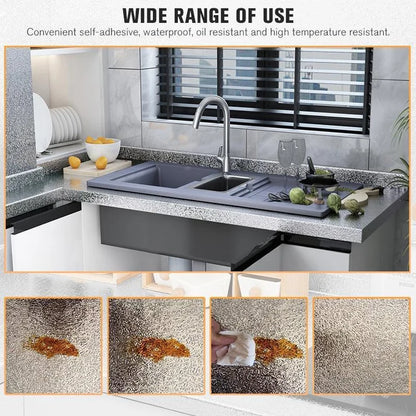 🛡️ 50 % DE RÉDUCTION ! 🍳Autocollants de cuisine – Protègent les placards et les plans de travail contre la graisse et les taches. Découpables sur mesure, amovibles. Une véritable bouée de sauvetage pour la cuisine ! 🌟✅