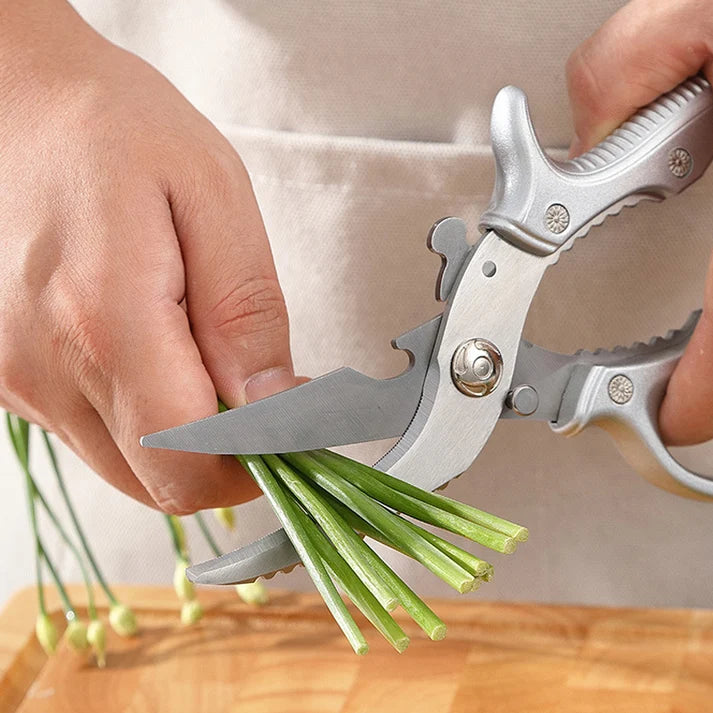 ✂️ ACHETEZ 2, OBTENEZ 1 GRATUIT ! Ciseaux de Cuisine Multifonctions – Acier Inox, Ergonomiques & 5-en-1 🍗✨